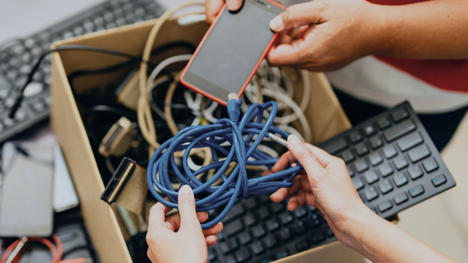 Elektro SecondHand Entsorgen Kreislauf