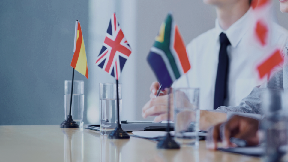 Sprache International Länder