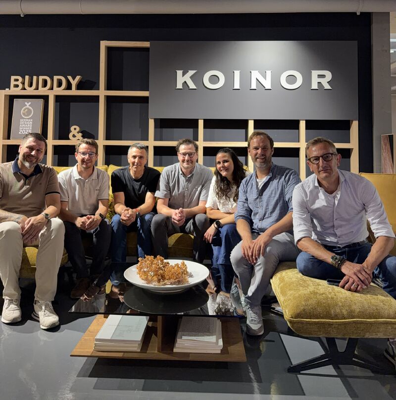 Das Projektteam von KOINOR und Narravero