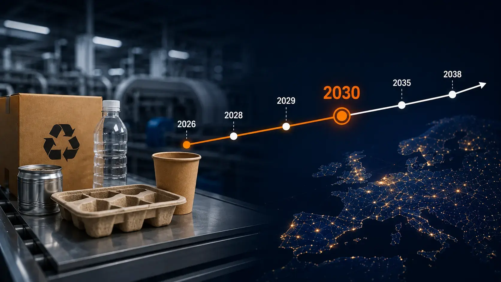 PPWR-Timeline: Alle Fristen von 2026 bis 2038
