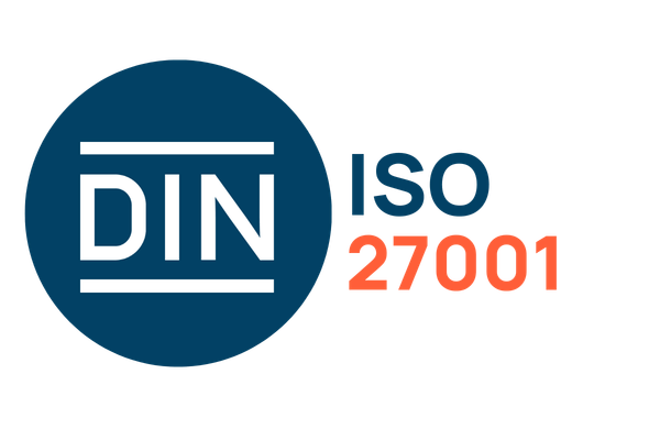 DIN EN ISO/IEC 27001:2024 zertifiziert