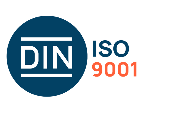 DIN EN ISO 9001:2015 zertifiziert