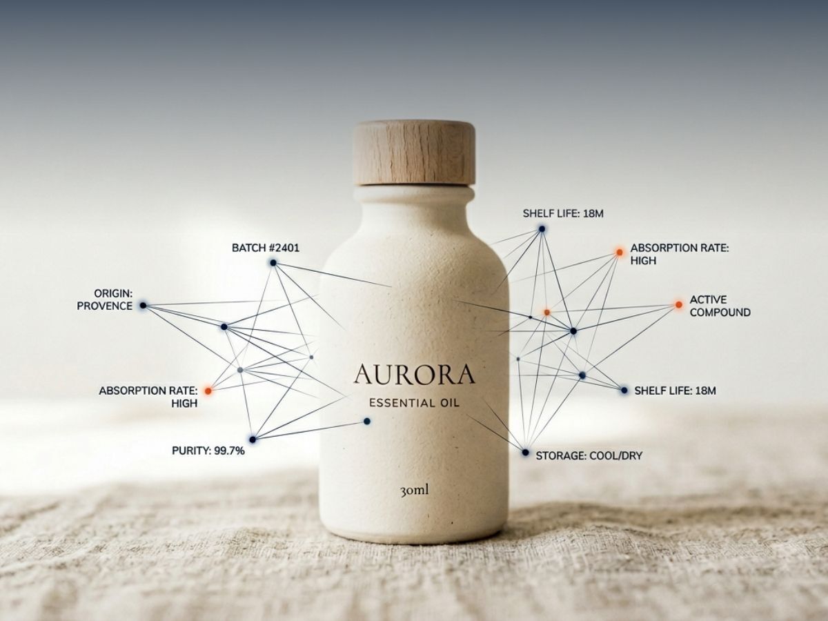 Neue digitale Informationslayer eines physischen Produkts. 