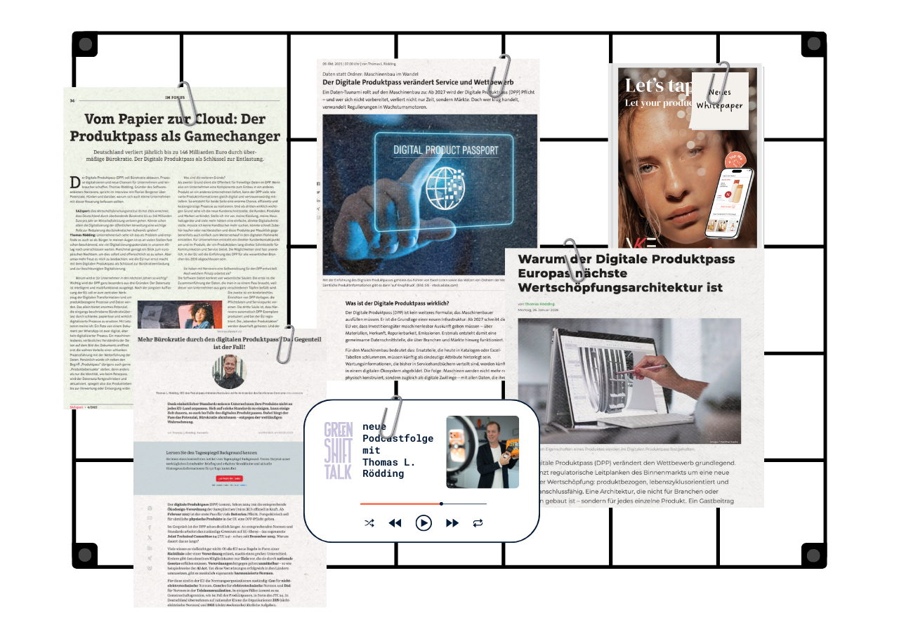 Header Presse & Medien Notizgitter